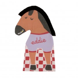 Nobodinoz - Vibes Υφασμάτινη Γαντόκουκλα Eddie The Horse