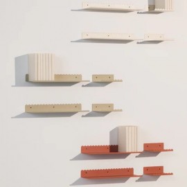 Nobodinoz - Vibes Ράφι Τοίχου Ivory 50x16cm Nobodinoz - Vibes Ράφι Τοίχου Ivory 50x16cm