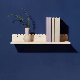 Nobodinoz - Vibes Ράφι Τοίχου Ivory 50x16cm Nobodinoz - Vibes Ράφι Τοίχου Ivory 50x16cm