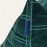 Nobodinoz - OASIS Παιδικό Πουφ Eco Velvet Green Mint Windowpane