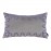 Nobodinoz - RITA Ορθογώνιο Μαξιλάρι Με Κέντημα Eco-velvet Grey 48x30cm