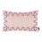 Nobodinoz - RITA Ορθογώνιο Μαξιλάρι Με Κέντημα Eco-velvet Pink 48x30cm
