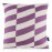 Nobodinoz - STANLEY Τετράγωνο Μαξιλάρι Purple Diagonal Tiles 45x45cm