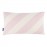 Nobodinoz - REMI Ορθογώνιο Μαξιλάρι Lilac Diagonal Stripes 50x30cm