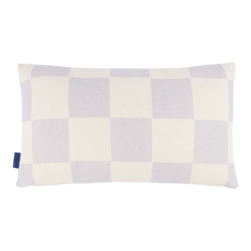 Nobodinoz - REMI Ορθογώνιο Μαξιλάρι Blue Ink Checks 50x30cm