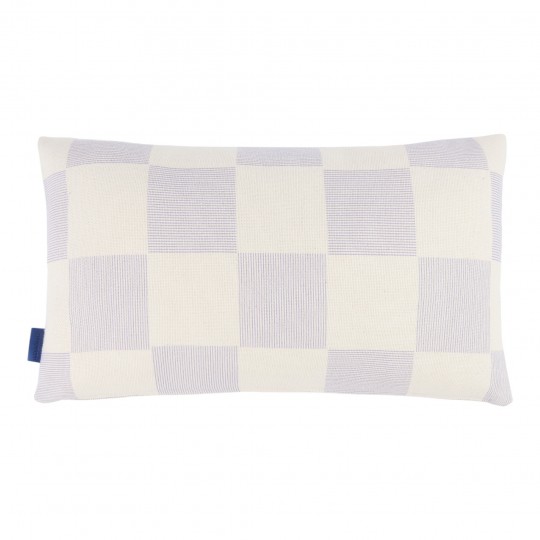 Nobodinoz - REMI Ορθογώνιο Μαξιλάρι Blue Ink Checks 50x30cm