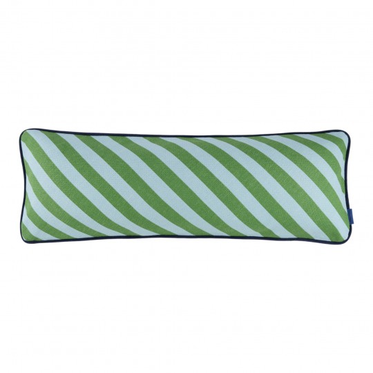 Nobodinoz - Ray Oρθογώνιο Μαξιλάρι Green Blue Stripes 70x25cm