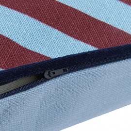 Nobodinoz - Ray Oρθογώνιο Μαξιλάρι Burgundy Blue Stripes 70x25cm