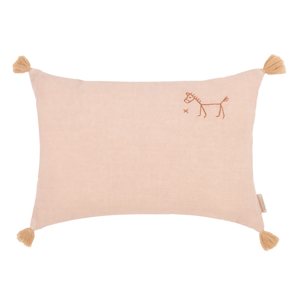 Nobodinoz - L1NO Μαξιλάρι Ορθογώνιο Powder Pink 35x23cm