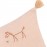 Nobodinoz - L1NO Μαξιλάρι Ορθογώνιο Powder Pink 35x23cm