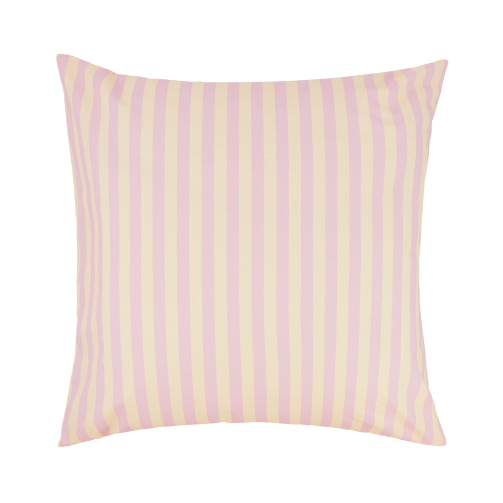Nobodinoz - SHELDON Μαξιλαροθήκη Pink Stripes 60x60cm
