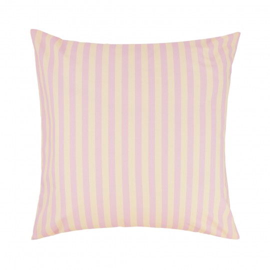 Nobodinoz - SHELDON Μαξιλαροθήκη Pink Stripes 60x60cm