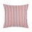 Nobodinoz - SHELDON Μαξιλαροθήκη Maroon Stripes 60x60cm