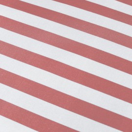 Nobodinoz - SHELDON Παπλωματοθήκη Maroon Stripes 150x200cm