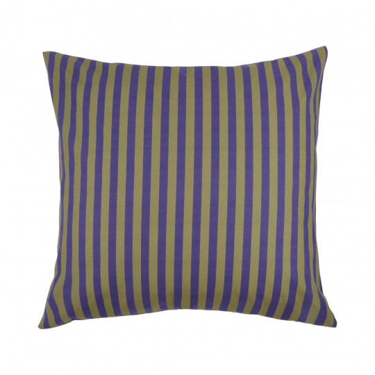 Nobodinoz - SHELDON Μαξιλαροθήκη Indigo Stripes 60x60cm