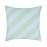 Nobodinoz - SHELDON Μαξιλαροθήκη Green Diagonal Stripes 60x60cm