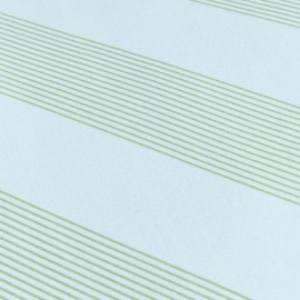 Nobodinoz - SHELDON Μαξιλαροθήκη Green Diagonal Stripes 60x60cm