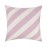 Nobodinoz - SHELDON Μαξιλαροθήκη Lilac Diagonal Stripes 60x60cm