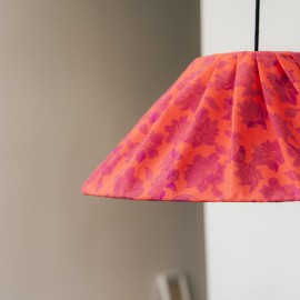 Nobodinoz - Vibes Υφασμάτινο Φωτιστικό Οροφής Ava Red Peonies 50cm