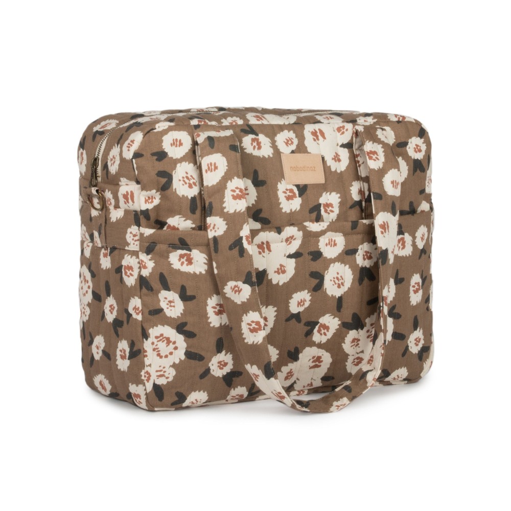 Nobodinoz - Αδιάβροχη Τσάντα Καροτσιού Camellia