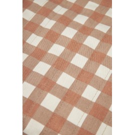 Nobodinoz - Αδιάβροχη Τσάντα Καροτσιού Terracotta Checks