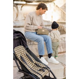 Nobodinoz - Αδιάβροχο Τσαντάκι Green Checks