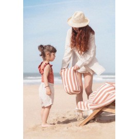 Nobodinoz - Πετσέτα Παραλίας Rusty Red Stripes