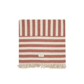 Nobodinoz - Πετσέτα Παραλίας Rusty Red Stripes