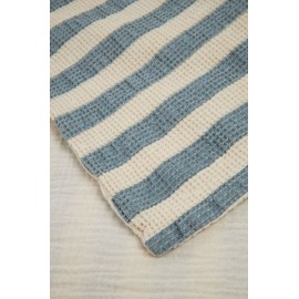 Nobodinoz - Σετ Τσάντα-Πετσέτα Παραλίας Blue Stripes