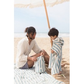 Nobodinoz - Τσαντάκι Παραλίας Blue Stripes