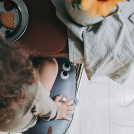 Noui Noui - Φουσκωτό Παιδικό Μαξιλάρι Ice Cream Anthracite