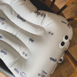 Noui Noui - Φουσκωτό Παιδικό Μαξιλάρι Little Wheels