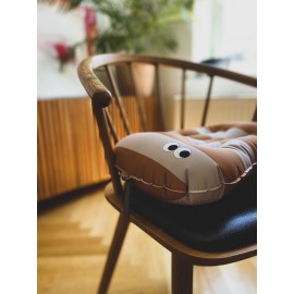 Noui Noui - Φουσκωτό Παιδικό Μαξιλάρι Stripes Mustard/Nude