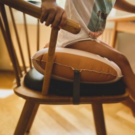 Noui Noui - Φουσκωτό Παιδικό Μαξιλάρι Stripes Mustard/Nude