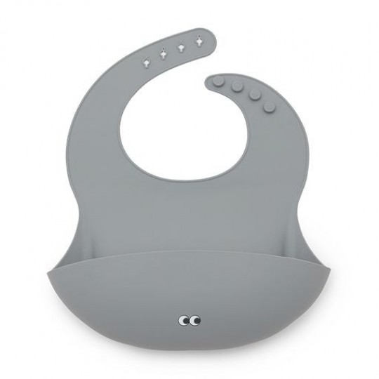 Noui Noui - Σαλιάρα Σιλικόνης Anthracite