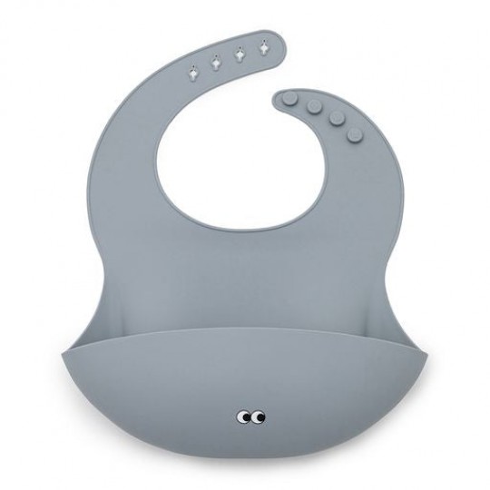 Noui Noui - Σαλιάρα Σιλικόνης Dusty Blue