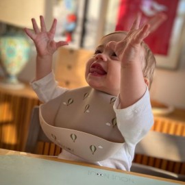 Noui Noui - Σαλιάρα Σιλικόνης Little Hot Air Balloon