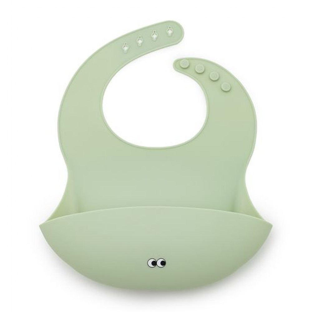 Noui Noui - Σαλιάρα Σιλικόνης Mint Powder