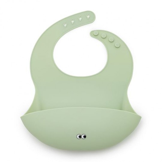 Noui Noui - Σαλιάρα Σιλικόνης Mint Powder