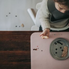 Noui Noui - Σαλιάρα Σιλικόνης Warm Grey