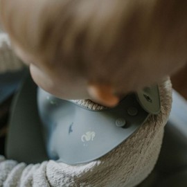 Noui Noui - Σαλιάρα Σιλικόνης Wild Ocean