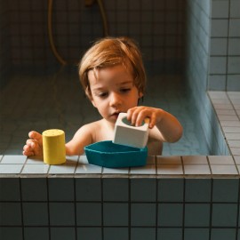  Oli & Carol - Παιχνίδι Μπάνιου Από Φυσικό Καουτσούκ  Toy Boat Yellow