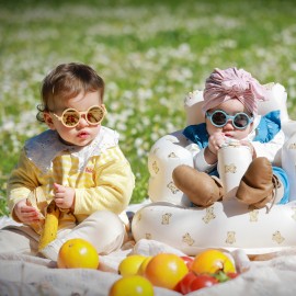 Olivio & Co - Παιδικά Γυαλιά Ηλίου Στρογγυλά 18-36 Μηνών Classic Olivio Desert Sand