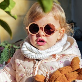 Olivio & Co - Παιδικά Γυαλιά Ηλίου Στρογγυλά 18-36 Μηνών Breakfast Art Fig Pink 