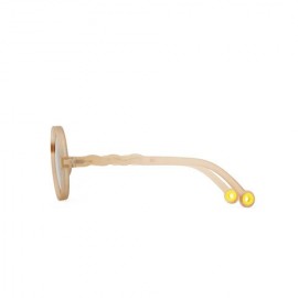 Olivio & Co - Παιδικά γυαλιά ηλίου στρογγυλά Classic Olivio Sand Beige 3-5 ετών