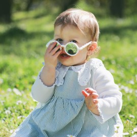 Olivio & Co - Παιδικά Γυαλιά Ηλίου Στρογγυλά 18-36 Μηνών Classic Olivio Shark White 