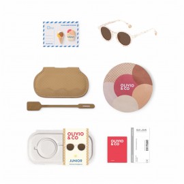Olivio & Co - Παιδικά Γυαλιά Ηλίου Οβάλ 3-5 Ετών Gelato Summer - Vanilla Brownie Olivio & Co - Παιδικά Γυαλιά Ηλίου Οβάλ 3-5 Ετών Gelato Summer - Vanilla Brownie