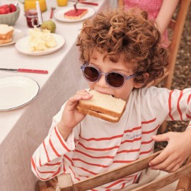 Olivio & Co - Παιδικά Γυαλιά Ηλίου Οβάλ 5-12 Ετών Breakfast Art Blueberry