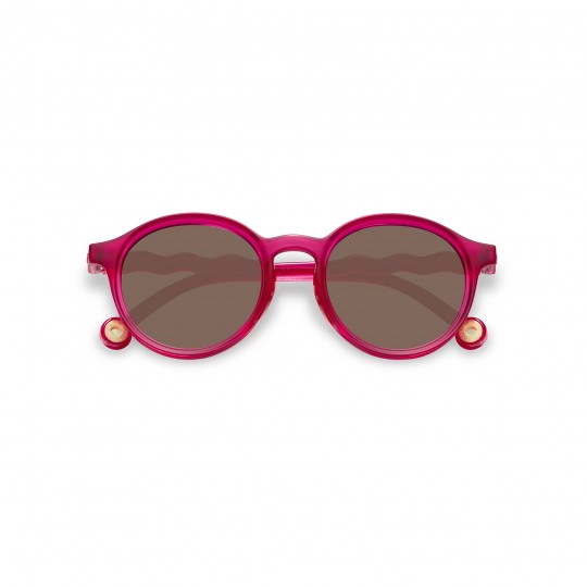 Olivio & Co - Παιδικά Γυαλιά Ηλίου Οβάλ 5-12 Ετών Breakfast Art Raspberry