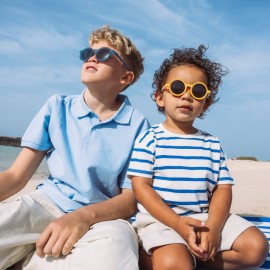 Olivio & Co - Παιδικά Γυαλιά Ηλίου Οβάλ 5-12 Ετών Seaside Stripes Navy Blue